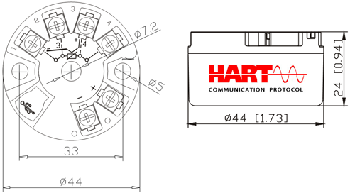 HART智能温度变送器