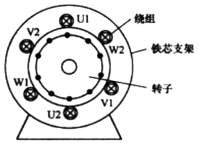 三相电动机互差120的3组绕组