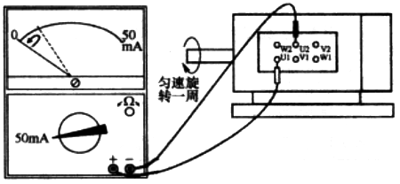 用万用表判断电动机的磁极对数