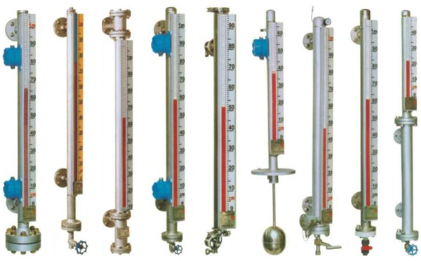 不同外形的磁翻板液位计