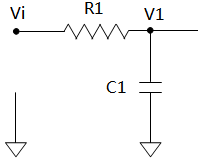 一阶低通滤波器