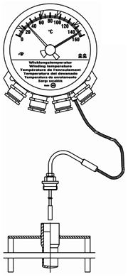 MT-ST160W指针温度计-MESSKO品牌