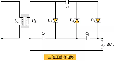 三倍压整流电路