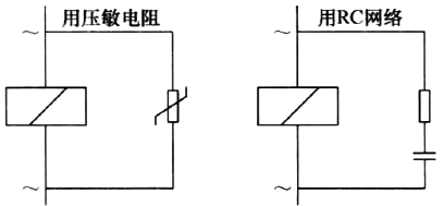 AC线圈的浪涌抑制