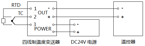 四线制温度变送器测量电路