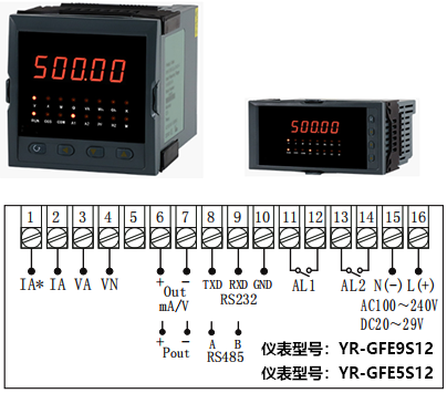 YR-GFE9S12接线图