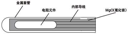 铠装热电阻结构示意图